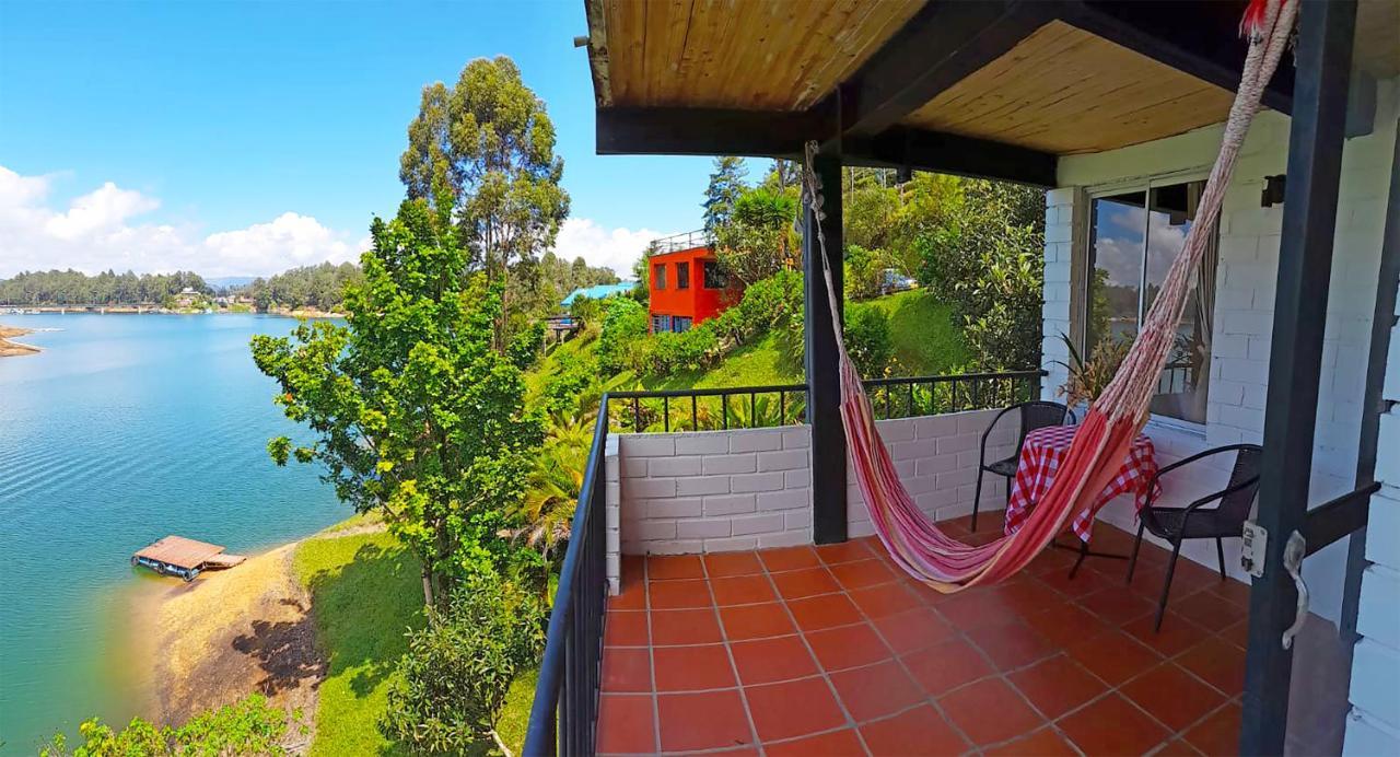 Ecolodge Bahia Del Penon Guatapé エクステリア 写真