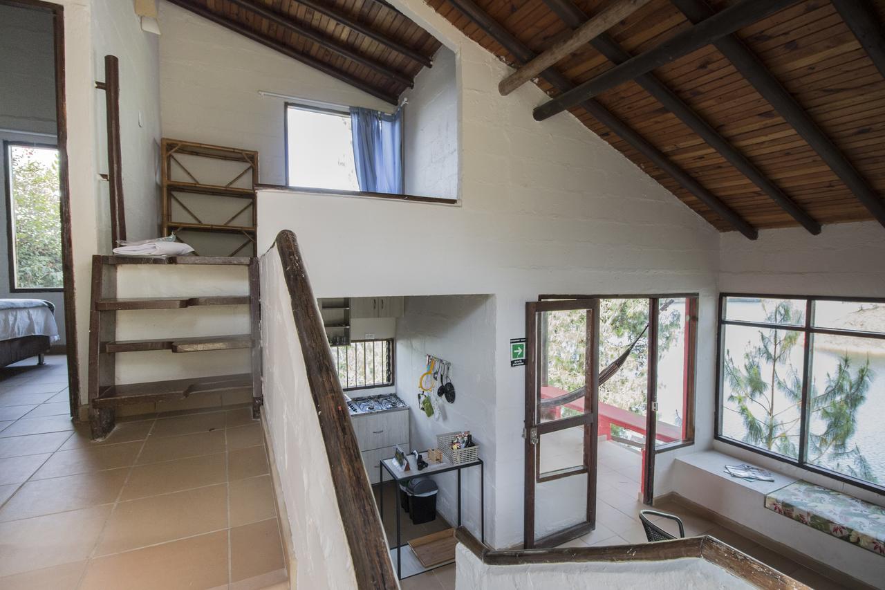Ecolodge Bahia Del Penon Guatapé エクステリア 写真